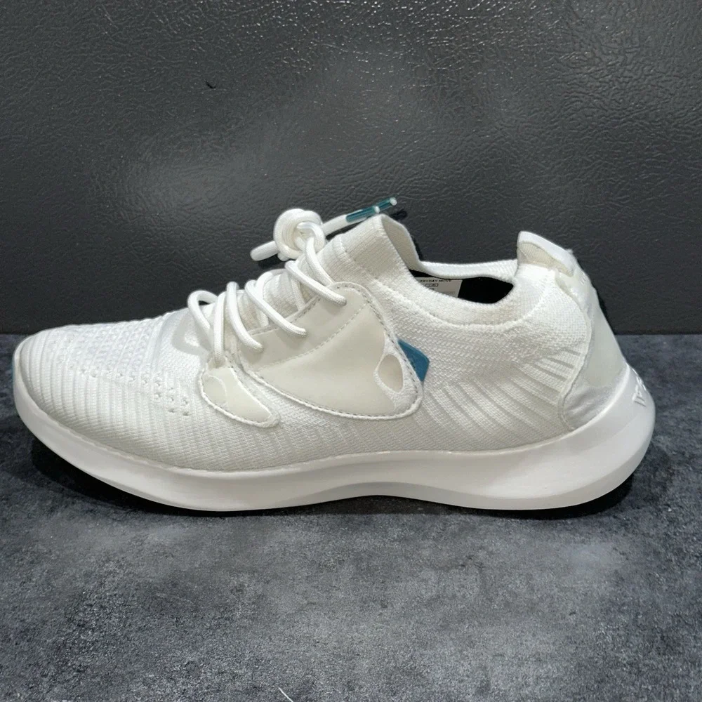 Vessi Everyday Move Sneaker 2.0 Mens Size 9 Lace Up Waterproof Shoes Polar White